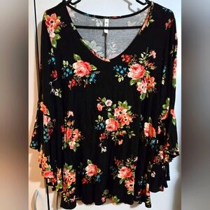 MTS Bell Sleeve Blouse